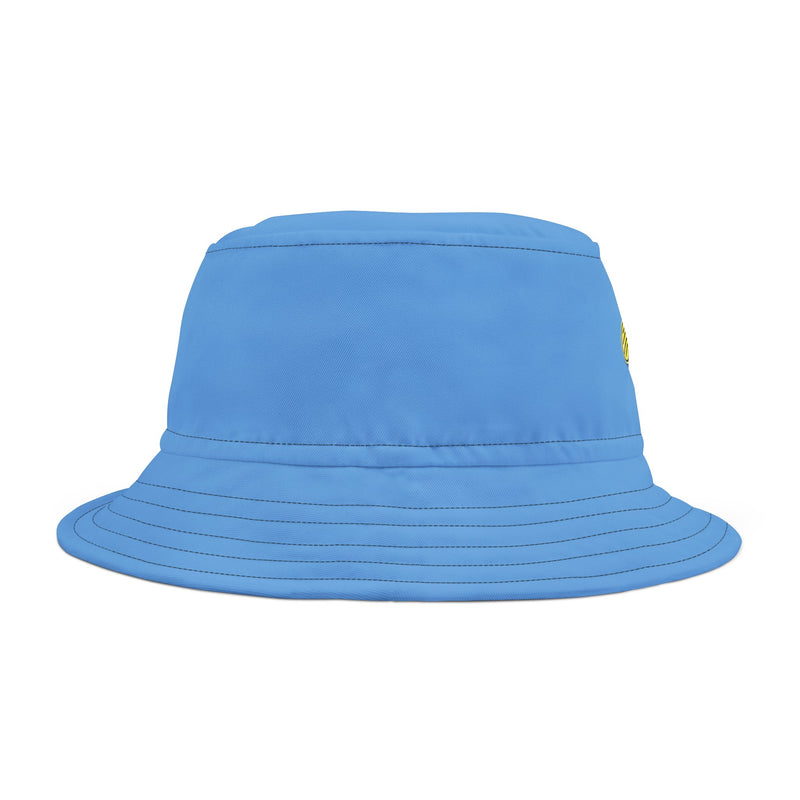 Bucket Hat (AOP) - JBH Bee (Light Blue)