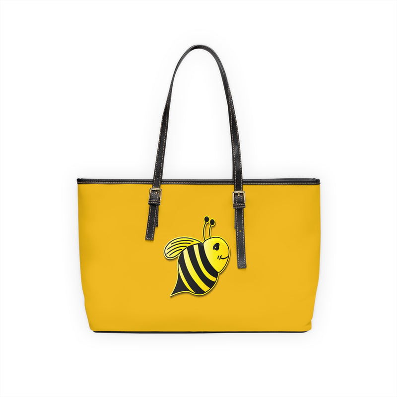 PU Leather Shoulder Bag - JBH Bee (Yellow)