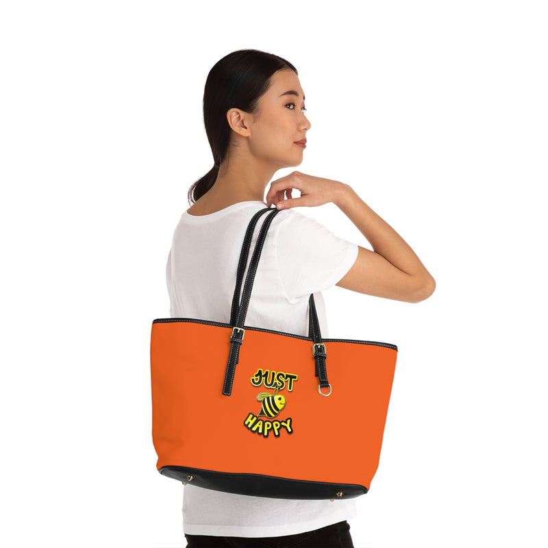 PU Leather Shoulder Bag - JBH Original (Orange)