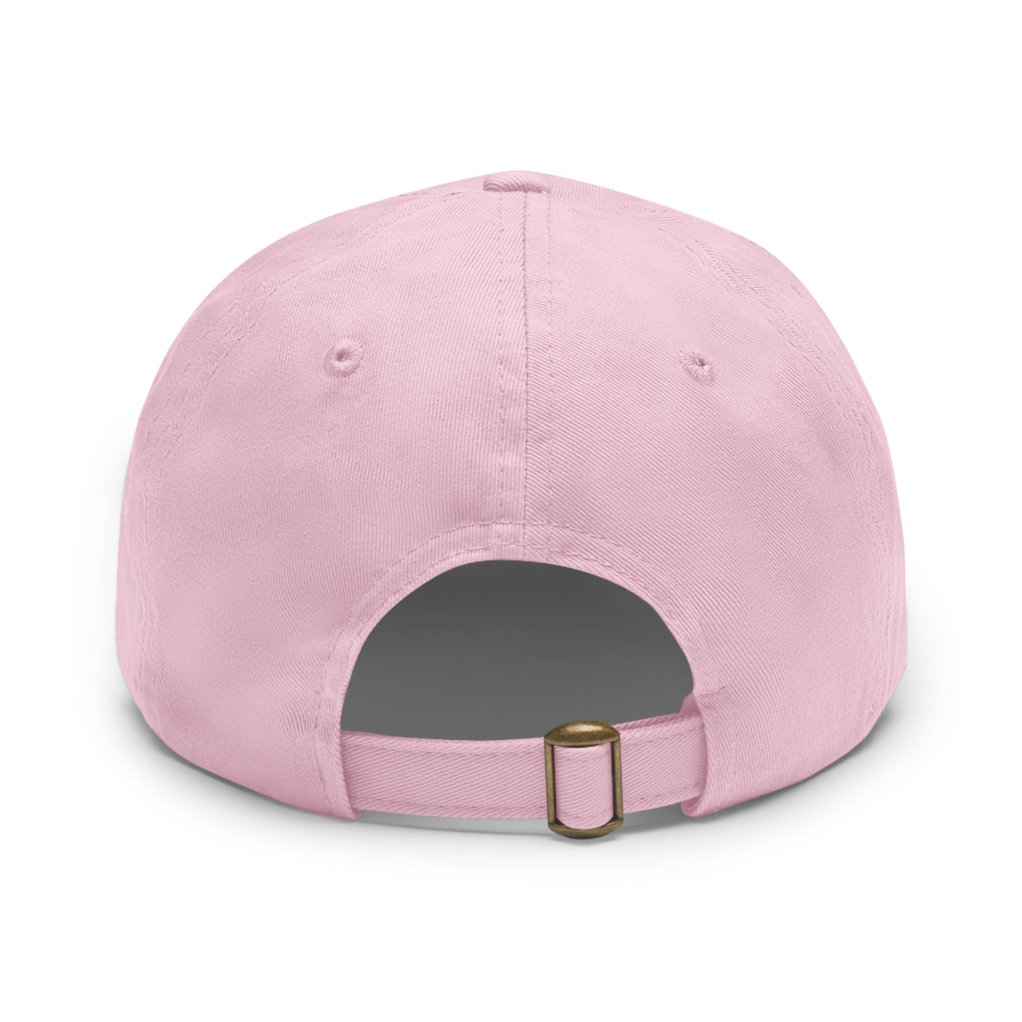 Dad Hat with Leather Patch (Round) - JBH Original