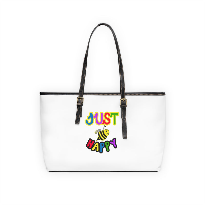 PU Leather Shoulder Bag - JBH Multi-Color Original (White)