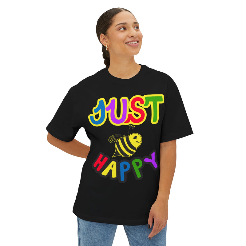 Unisex Oversized Boxy Tee - JBH Multi-Color Original