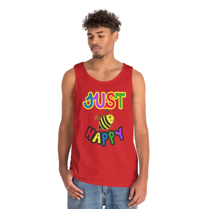 Unisex Heavy Cotton Tank Top - JBH Multi-Color Original