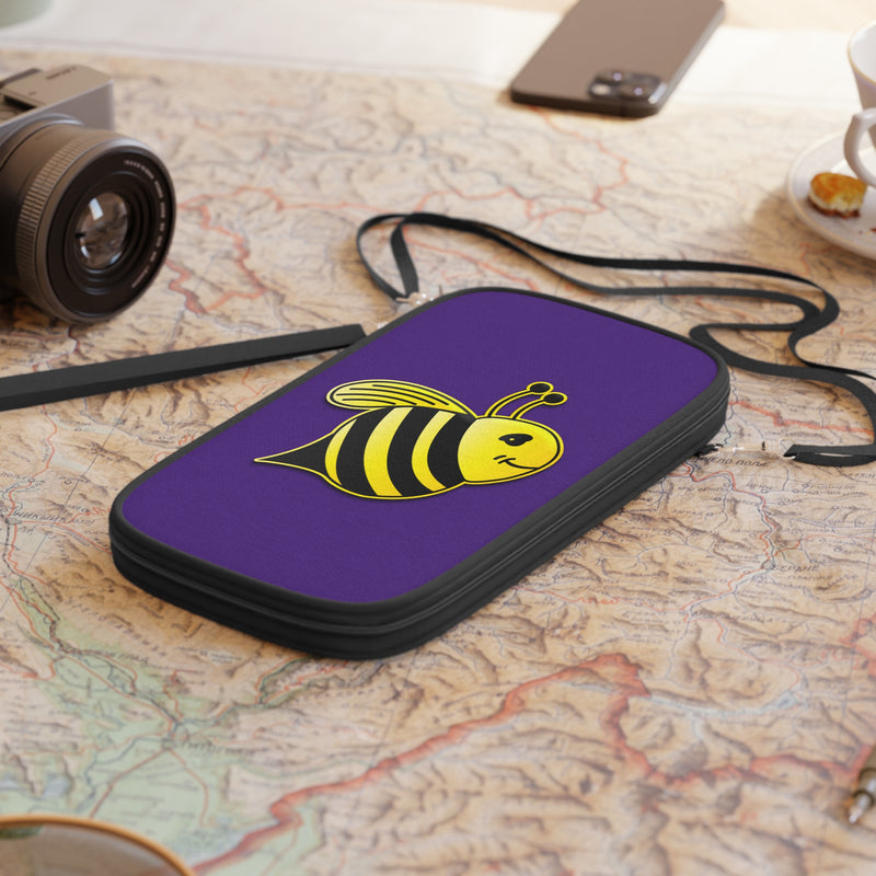 Passport Wallet - JBH Bee (Purple)
