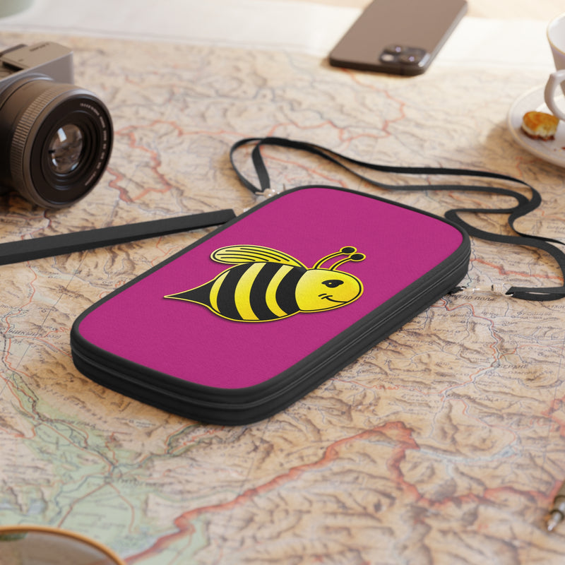 Passport Wallet - JBH Bee (Pink)