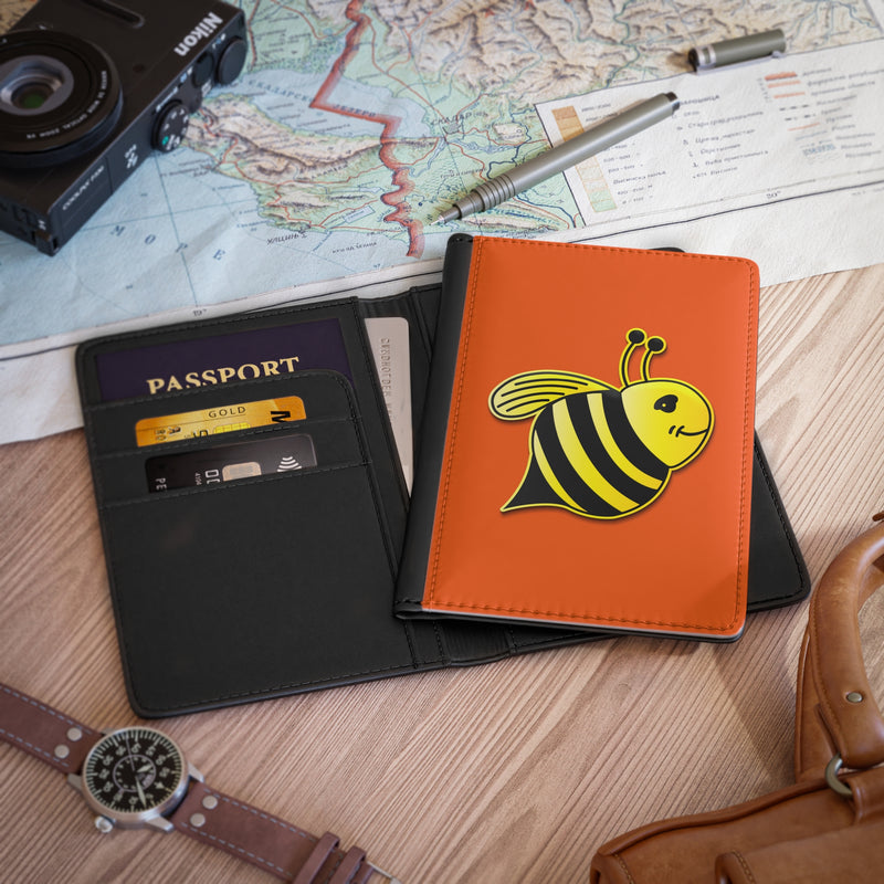 Passport Cover - JBH Bee (Orange)