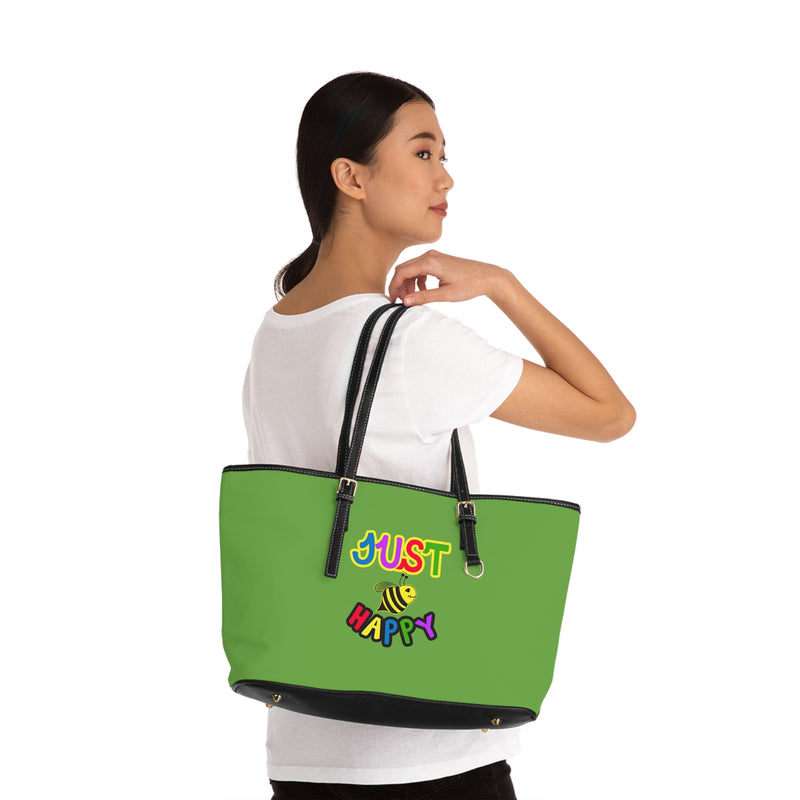 PU Leather Shoulder Bag - JBH Multi-Color Original (Green)