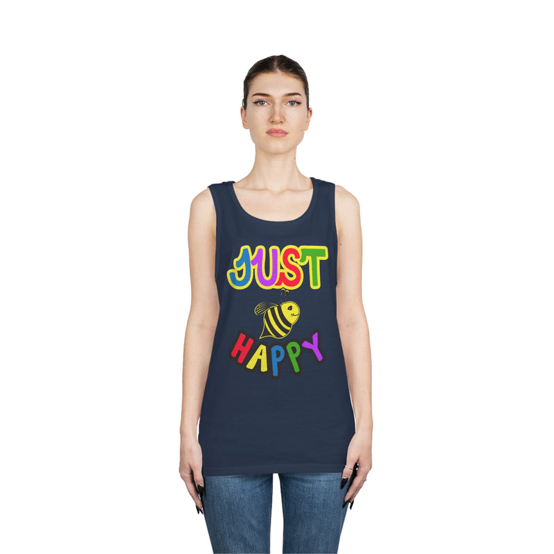 Unisex Heavy Cotton Tank Top - JBH Multi-Color Original