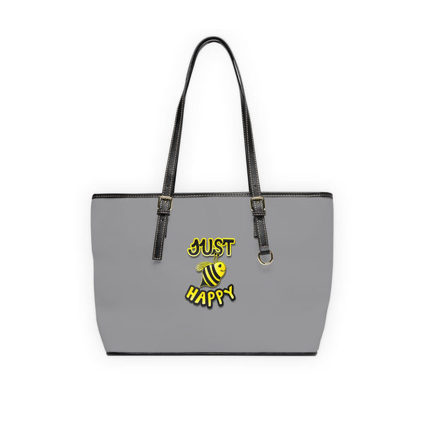 PU Leather Shoulder Bag - JBH Original (Grey)