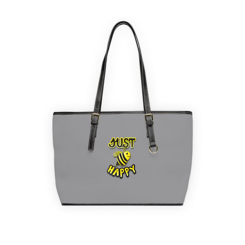 PU Leather Shoulder Bag - JBH Original (Grey)