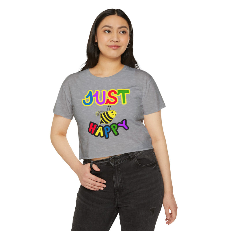 Women's Festival Crop Top - JBH Multi-Color Original