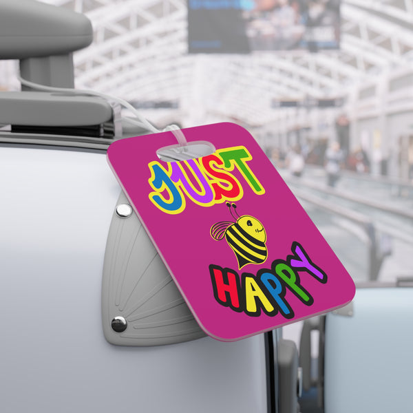 Luggage Tags - JBH Multi-Color Original (Pink)