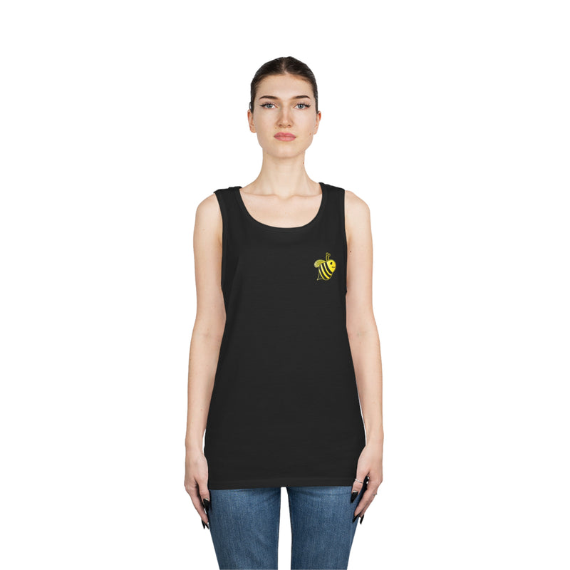 Unisex Heavy Cotton Tank Top - JBH Bee