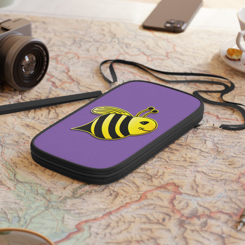 Passport Wallet - JBH Bee (Light Purple)