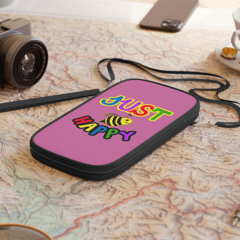 Passport Wallet - JBH Multi-Color Original (Light Pink)