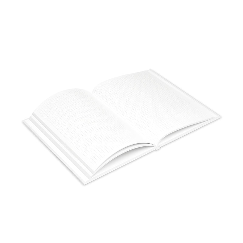 Hardcover Notebook with Puffy Covers - JBH Original (Grey)