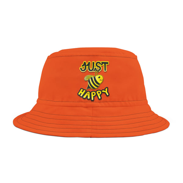 Bucket Hat (AOP) - JBH Original (Orange)