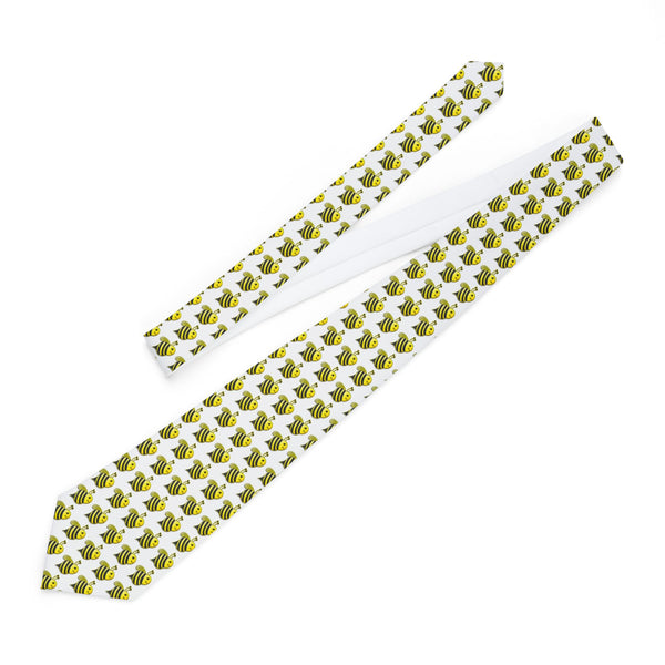 Necktie - JBH Bee (White)