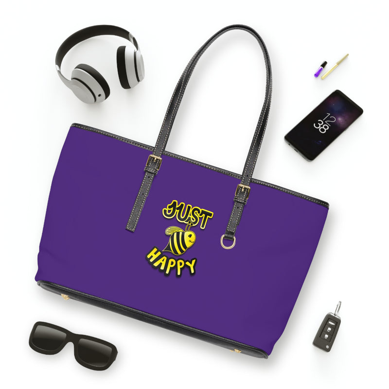 PU Leather Shoulder Bag - JBH Original (Purple)