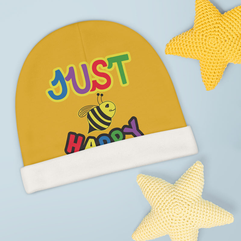 Baby Beanie (AOP) - JBH Multi-Color Original (Yellow)