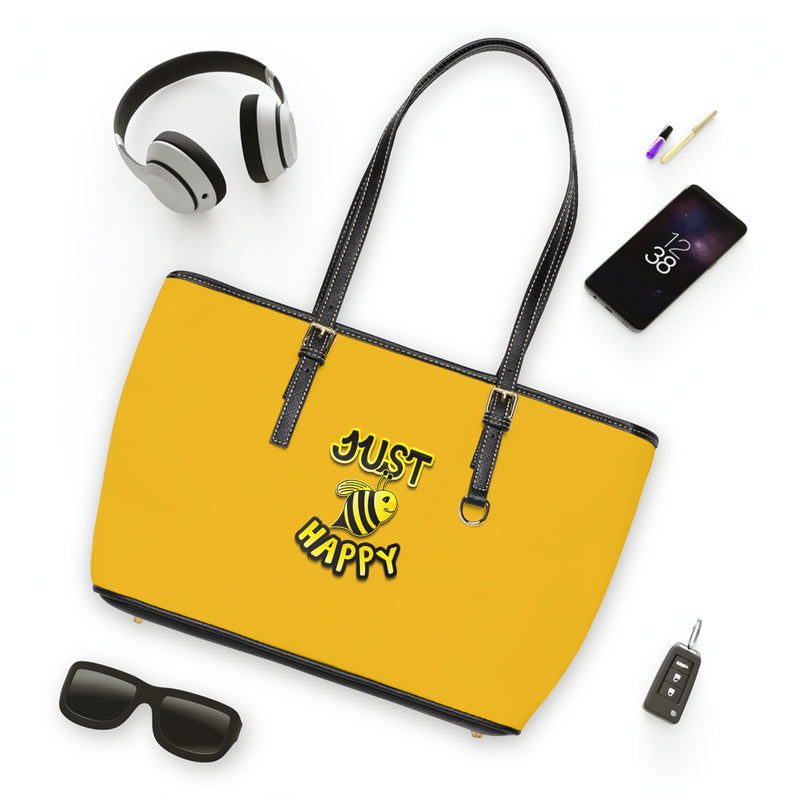 PU Leather Shoulder Bag - JBH Original (Yellow)