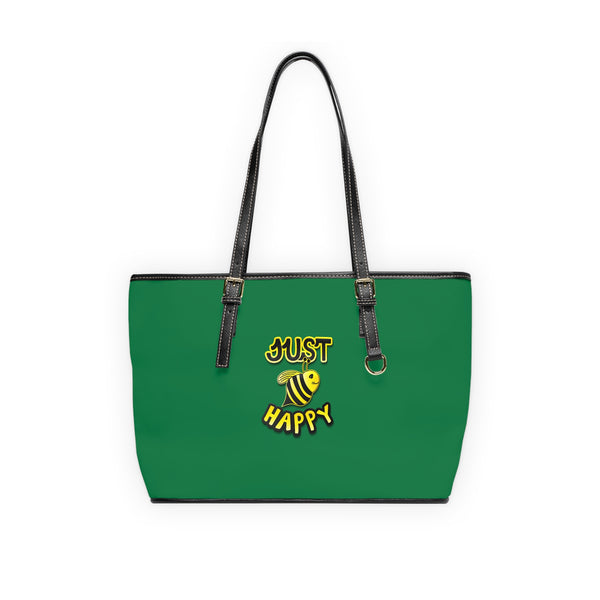 PU Leather Shoulder Bag - JBH Original (Dark Green)