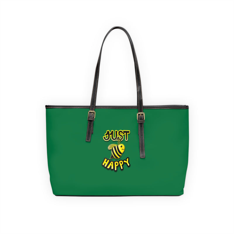 PU Leather Shoulder Bag - JBH Original (Dark Green)