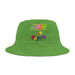 Bucket Hat (AOP) - JBH Multi-Color Original (Green)