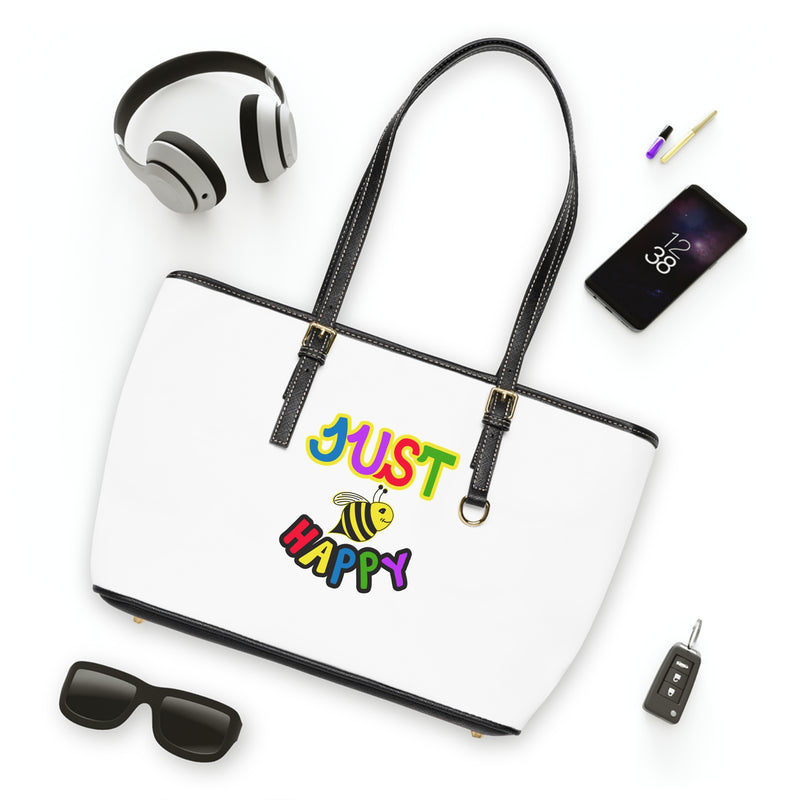 PU Leather Shoulder Bag - JBH Multi-Color Original (White)