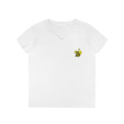 Ladies' V-Neck T-Shirt - JBH Bee