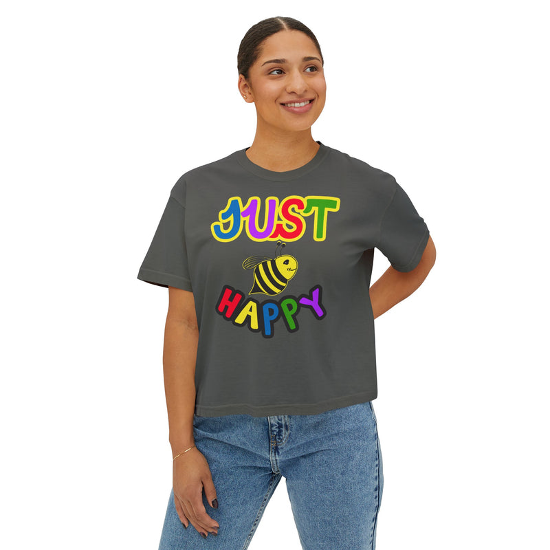 Women's Boxy Tee - JBH Multi-Color Original