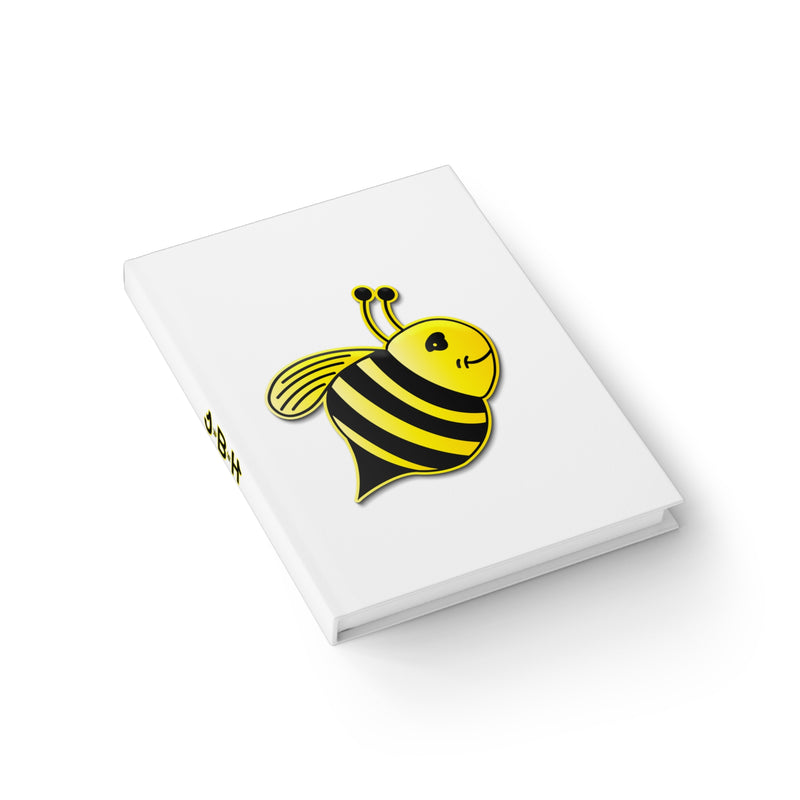 Journal - Blank - Bee (White)