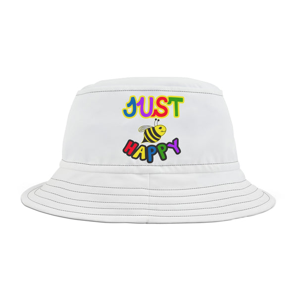 Bucket Hat (AOP) - JBH Multi-Color Original (White)