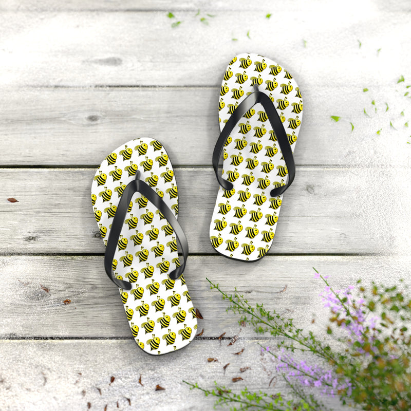 Flip Flops - JBH Bee (White)