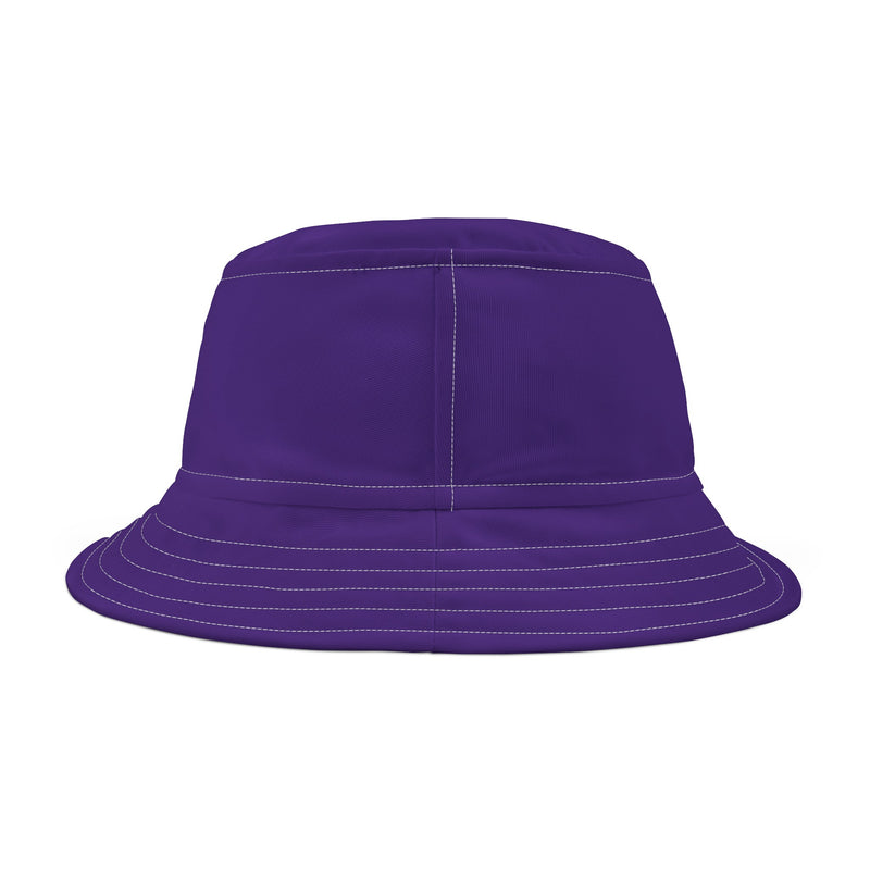 Bucket Hat (AOP) - JBH Multi-Color Original (Purple)