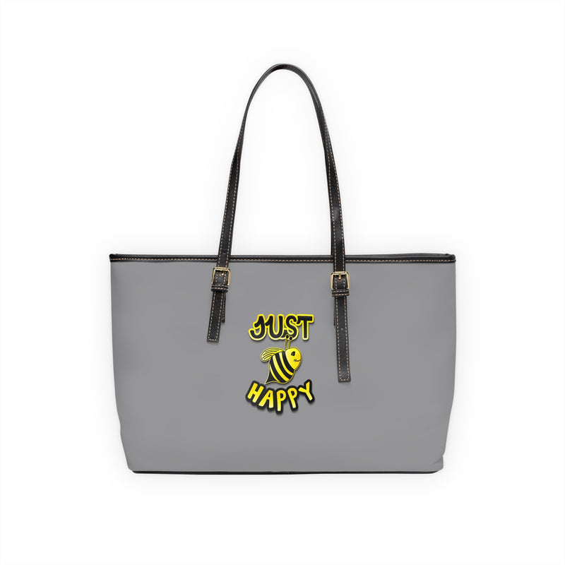 PU Leather Shoulder Bag - JBH Original (Grey)