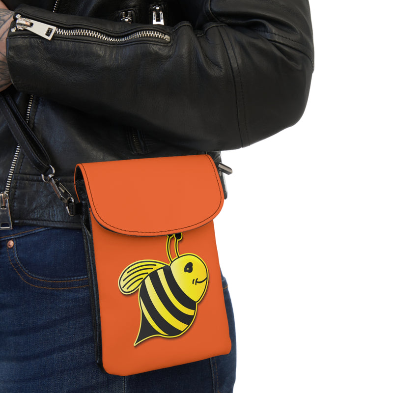 Small Cell Phone Wallet - JBH Bee (Orange)