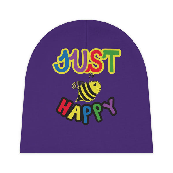 Baby Beanie (AOP) - JBH Multi-Color Original (Purple)