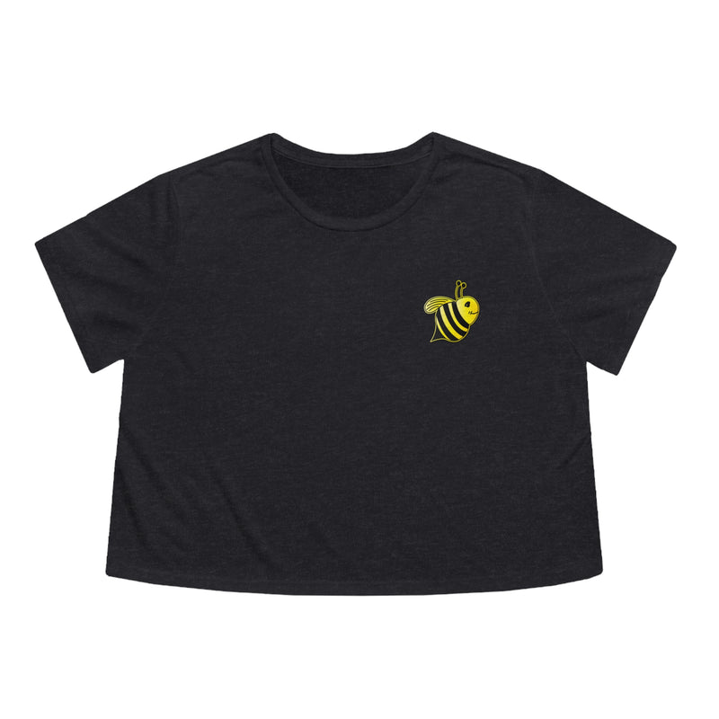 Women's Flowy Cropped Tee - JBH Bee