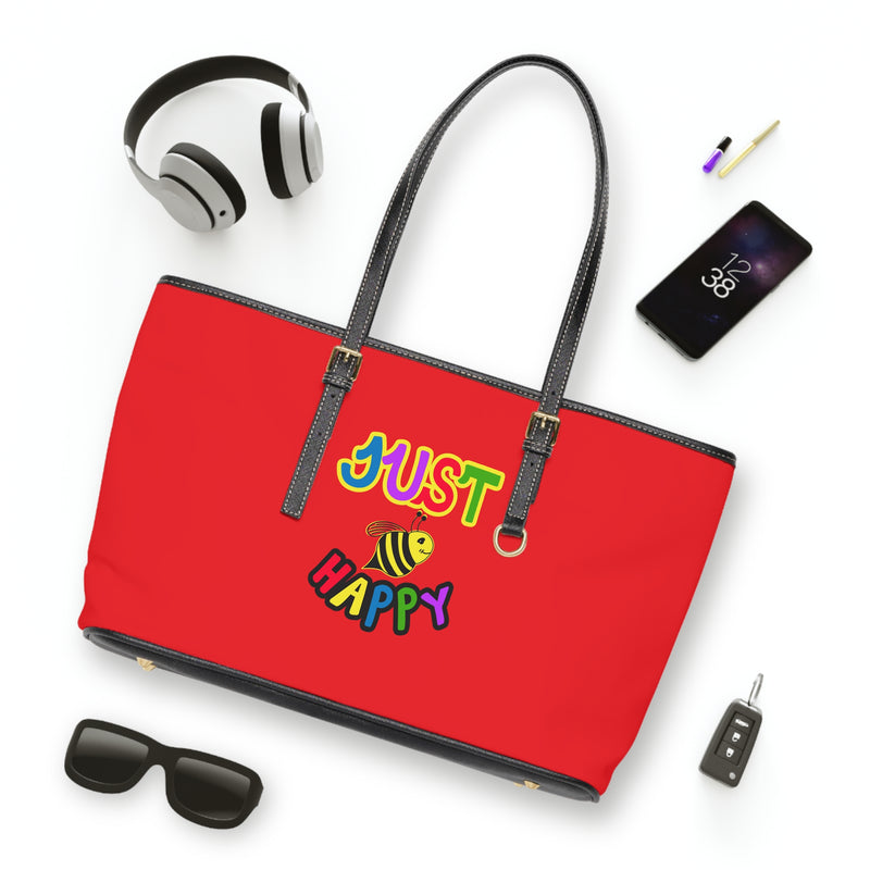 PU Leather Shoulder Bag - JBH Multi-Color Original (Red)