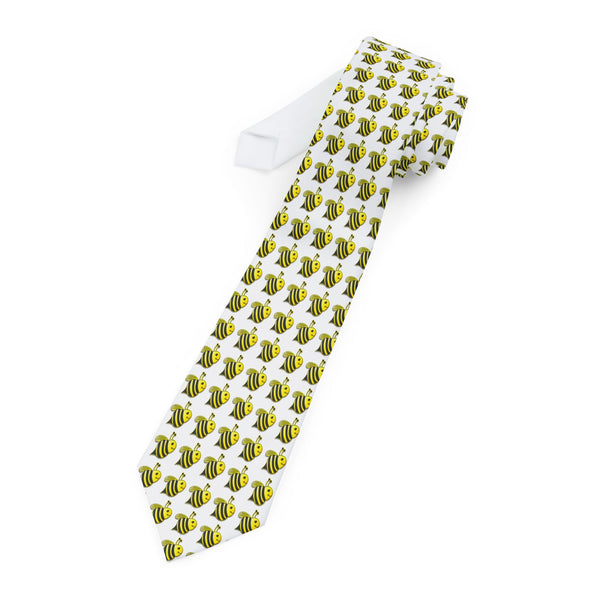 Necktie - JBH Bee (White)