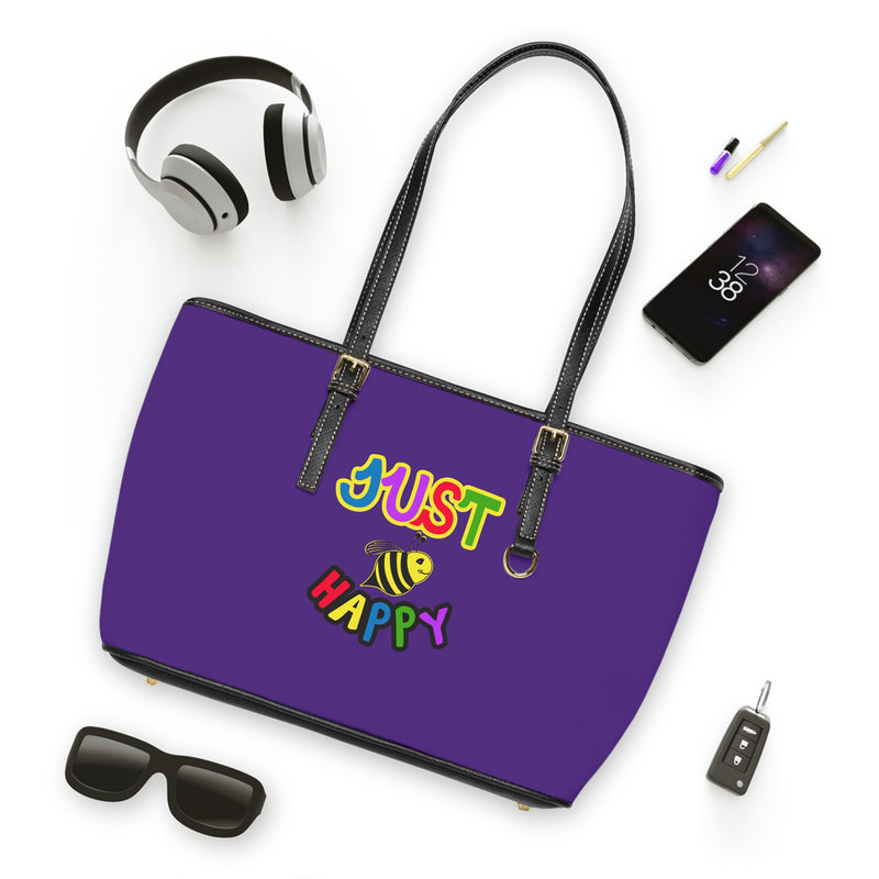 PU Leather Shoulder Bag - JBH Multi-Color Original (Purple)