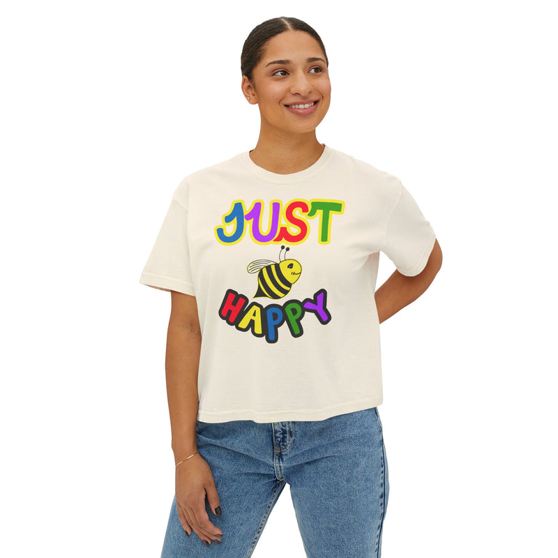 Women's Boxy Tee - JBH Multi-Color Original