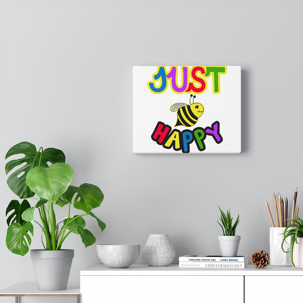 White Canvas Gallery Wraps - JBH Original Multicolor