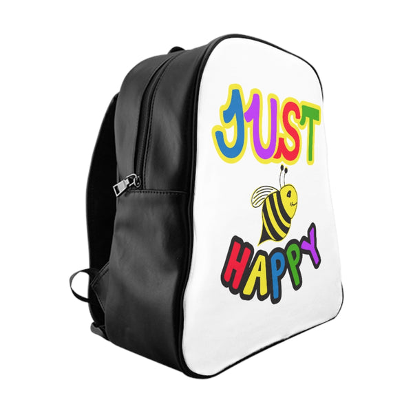 School Backpack - White (JBH Multicolor Original)