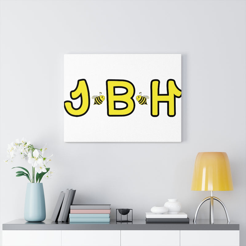 White Canvas Gallery Wraps - JBH Yellow