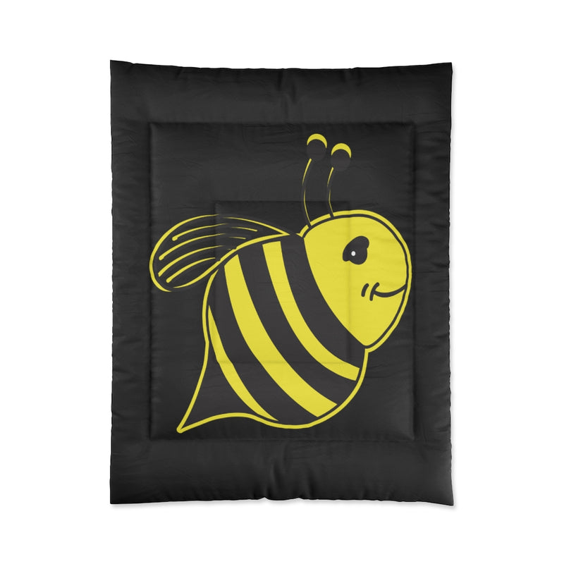 Black Comforter - Bee