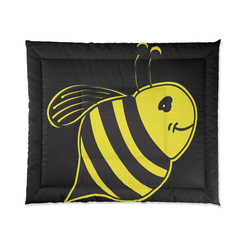 Black Comforter - Bee