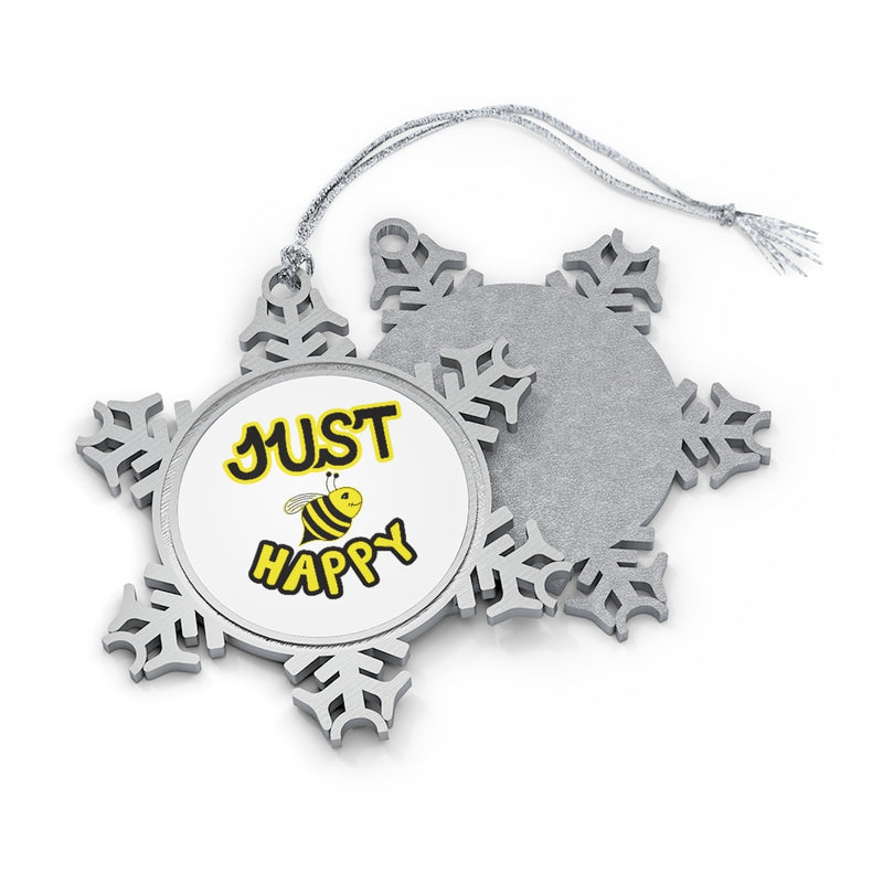 Pewter Snowflake Ornament