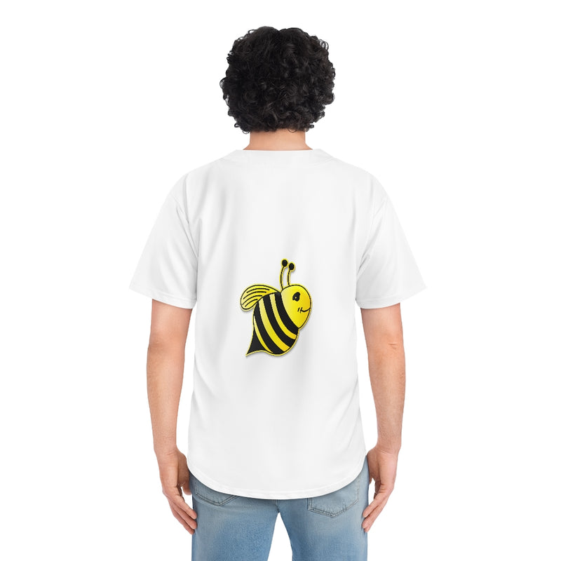 Men's Baseball Jersey - Bee (Blank front)